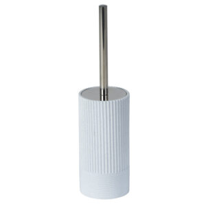 Tranquil Light Blue Resin Bathroom Toilet Brush & Holder - Toilet Brushes