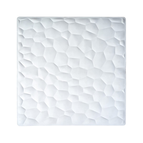 Stone Bathroom White Rubber Anti-Bac Shower Mat - Bathroom Mats