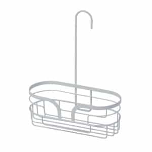 Bathroom Shower Mini Caddy Matt White - Bathroom Caddies and Baskets